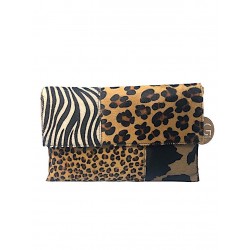 CARTERA ANIMAL PRINT. COKO GALVEZ.