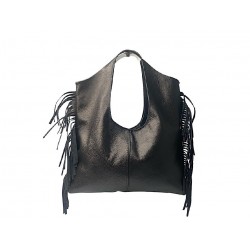 BOLSO PIEL FLECOS. COKO GALVEZ.