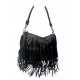 BOLSO PIEL LAVADA FLECOS. COKO GALVEZ.
