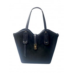 BOLSO TOTEM ANTE Y PIEL. COKO GALVEZ.